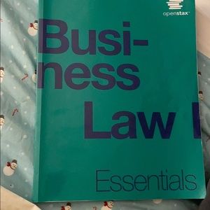Business law essentials openstax